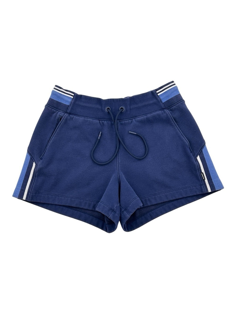 Athleta Navy Blue Triumph Game Point Shorts Small - Picture 2 of 9